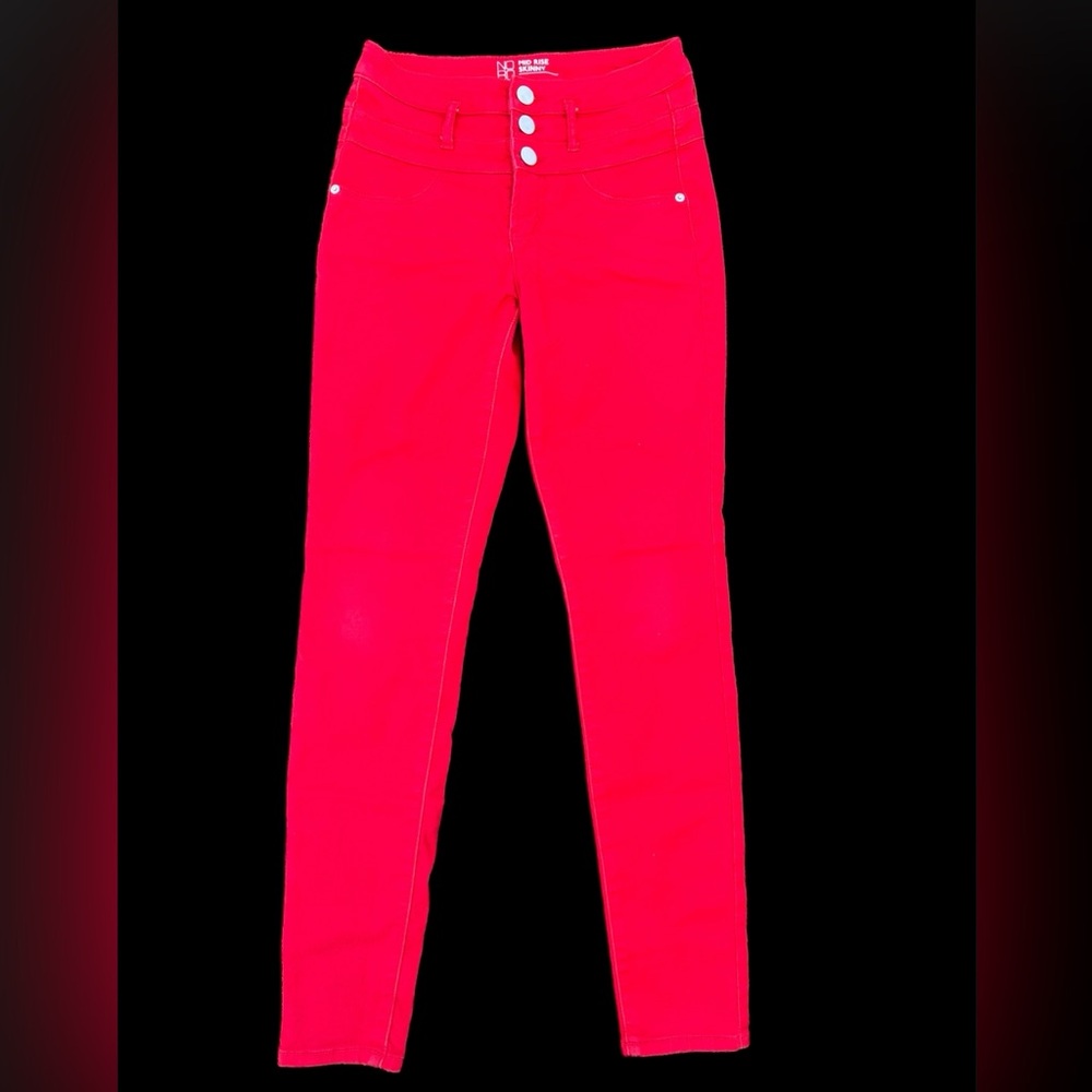 Red NOBO skinny jeans- size 7